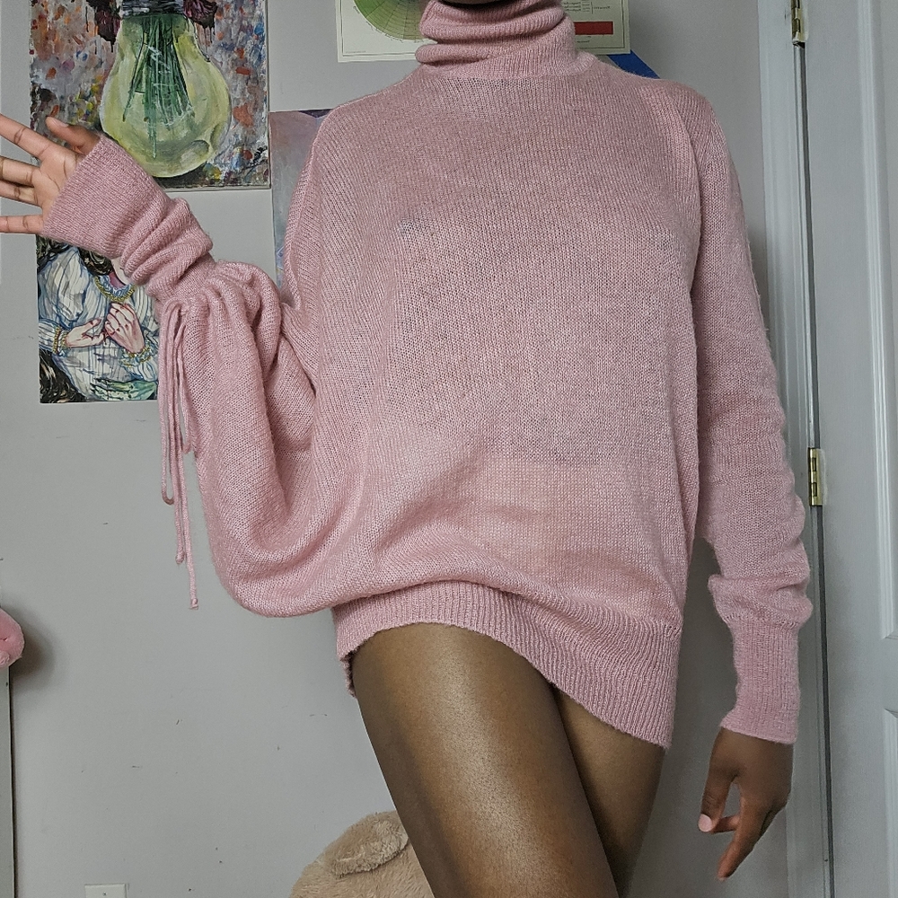 D&G sheer mohair sweater